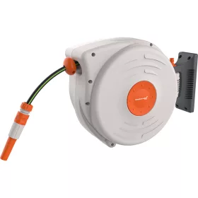   NAKAYAMA PRO AUTOMATICKÝ NAVIJAČ HADICE 15m 1/2'' A 4 PRÍSLUŠENSTVO, OTOČNÝ 180° (GH9160)