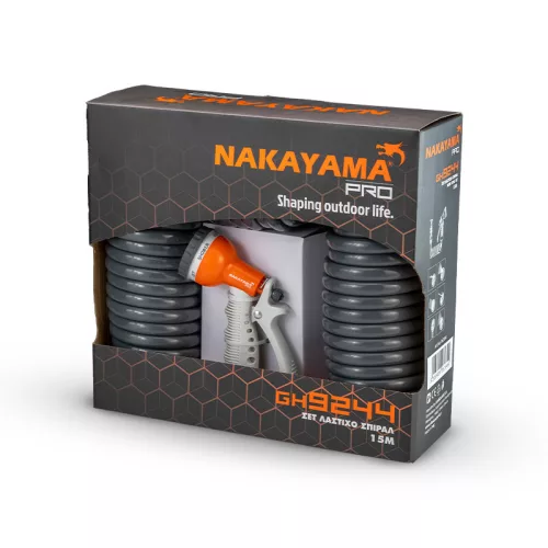 NAKAYAMA PRO SÚPRAVA NÁVINUTÍ HADICE 15m SO STRIEKACIOU (GH9244)