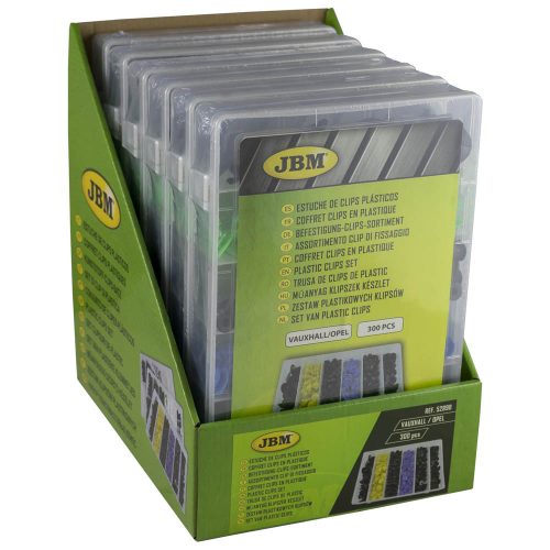 JBM Plastová upevňovacia súprava 10 ks P / 52895 (52898)