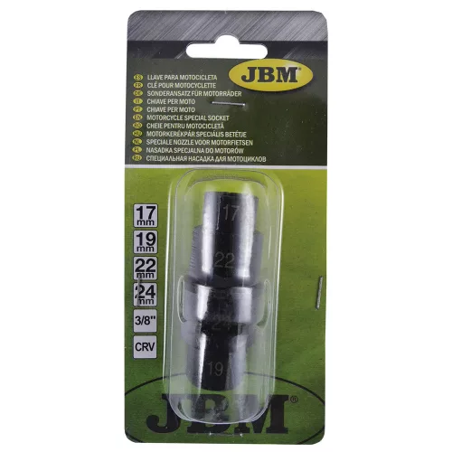 JBM Špeciálny kľúč na motocykle 17-19-22-24 mm (JBM-53086)