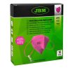 JBM Maska FFP2 - ružová (JBM-53960)