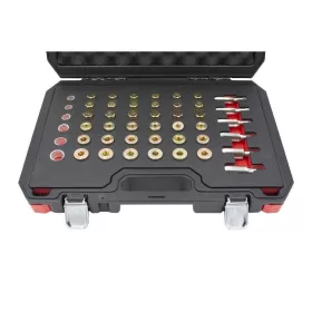   KROFtools sada na opravu závitov olejovej vane, 114 dielov – M13, M15, M17, M20, M22 (1040)