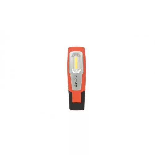 KROFtools Akumulátorové COB LED servisné svietidlo s nabíjacou stanicou, 600 lm, IP54 (1087)