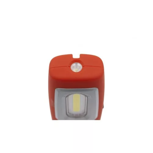 KROFtools Akumulátorové COB LED servisné svietidlo s nabíjacou stanicou, 600 lm, IP54 (1087)
