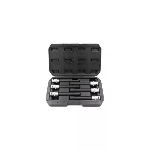 KROFtools Sada E-Torx nástrčných kľúčov E10 – E20, predĺžené telo, 6 dielov (1440)
