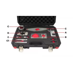   KROFtools JLR 2.0 sada na aretáciu rozvodov pre naftové motory Jaguar / Land Rover (1693)