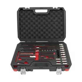   KROFtools sada fréz na čistenie sediel dieselových vstrekovačov, 13 dielov