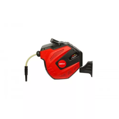 KROFtools automatický navijak na vodnú hadicu 1/2", 15 m, pracovný tlak 8,3 bar (2080)