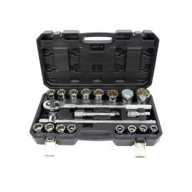   KROFtools 21-dielna sada nástrčných (gola) hlavíc 3/4", 19-50 mm (2122)