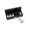 KROFtools sada imbusových bitových hlavíc 3/4", H14–H23, 60 mm, 6 dielov (2126)