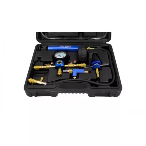 KROFtools Univerzálna sada na kontrolu tlaku a vákuové plnenie chladiaceho systému (2517)
