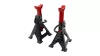 KROFtools podperné stojany, nosnosť 3 t, ozubený mechanizmus, 2 ks/sada (K-4753)