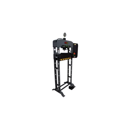 KROFtools elektrický dielenský lis s pohyblivým pracovným valcom, 20 ton (4980)