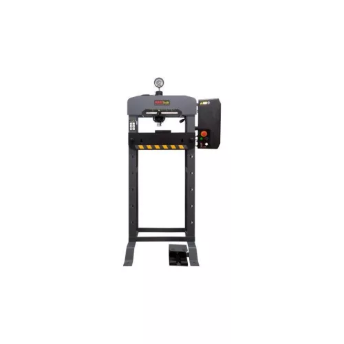 KROFtools elektrický dielenský lis s pohyblivým pracovným valcom, 30 ton (4985)