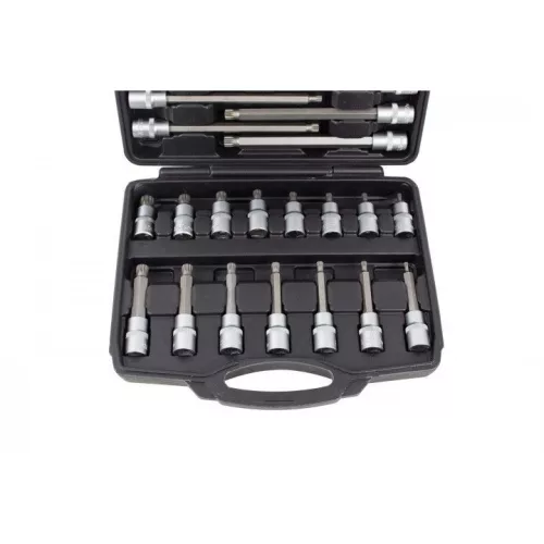 KROFtools Sada XZN bitových hlavíc 1/2", M5 – M16, 26 dielov (6026)