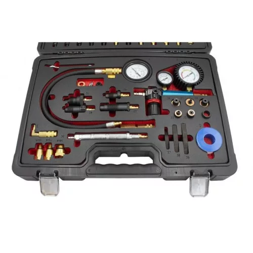 KROFtools univerzálna sada na meranie kompresie a tesnosti benzínových a dieselových motorov
