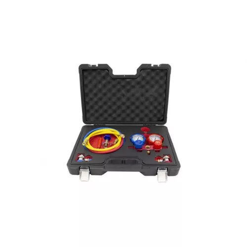 KROFtools Sada na kontrolu tlaku automobilovej klimatizácie (8109)