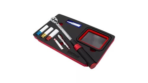 KROFtools Profi súprava momentového kľúča s príslušenstvom, 8 dielov, 1/2" 20–120 Nm (K-8367)