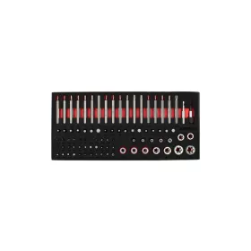  KROFtools sada bitov a Torx kľúčov, 85 dielov, v penovej vložke (K-8516)