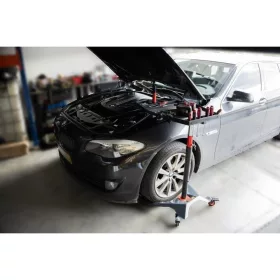   KROFtools pojazdný montážny stôl – mobilný stôl na diely (8695)