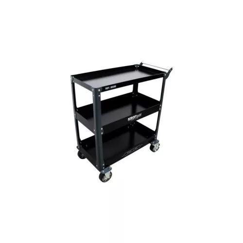 KROFtools ťažký montážny vozík PROLINE s 3 policami, nosnosť 300 kg (8696)