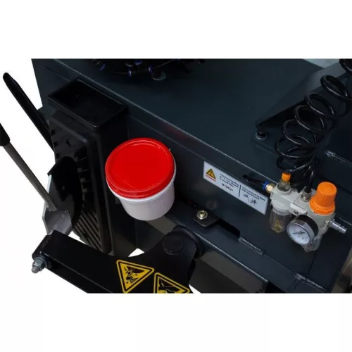 KROFtools poloautomatický stroj na montáž pneumatík s pevným ramenom, 220 V (9021)