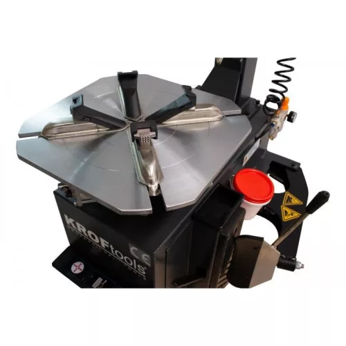 KROFtools poloautomatický stroj na montáž pneumatík s pevným ramenom, 220 V (9021)
