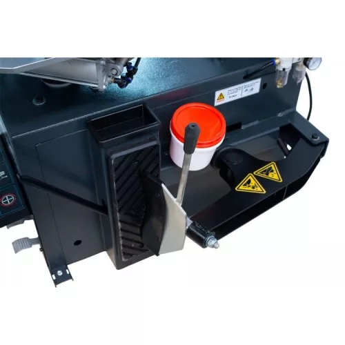 KROFtools poloautomatický stroj na montáž pneumatík s pevným ramenom, 220 V (9021)