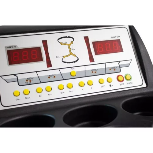 KROFtools poloautomatická vyvažovačka kolies 10–24" (9022)