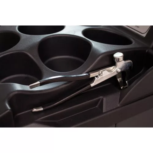 KROFtools poloautomatická vyvažovačka kolies 10–24" (9022)