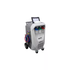   KROFtools plniaca stanica klimatizácie R134a, automatický A/C servisný stroj s 10" dotykovým displejom (9040)