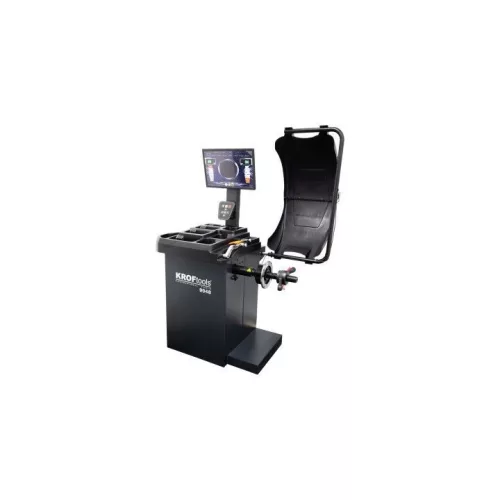 KROFtools automatická vyvažovačka kolies 10–24" s laserom a 21" LCD (9048)