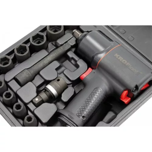 KROFtools Sada pneumatického rázového uťahováka, 1112/1756 Nm (9202)