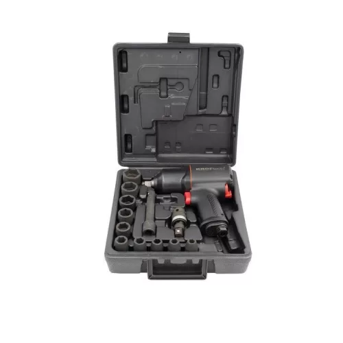 KROFtools Sada pneumatického rázového uťahováka, 1112/1756 Nm (9202)