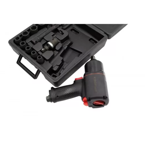 KROFtools Sada pneumatického rázového uťahováka, 1112/1756 Nm (9202)