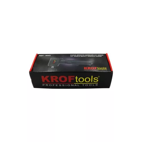 KROFtools Pravouhlý pneumatický rázový uťahovák 1/2", 900 Nm (9243)