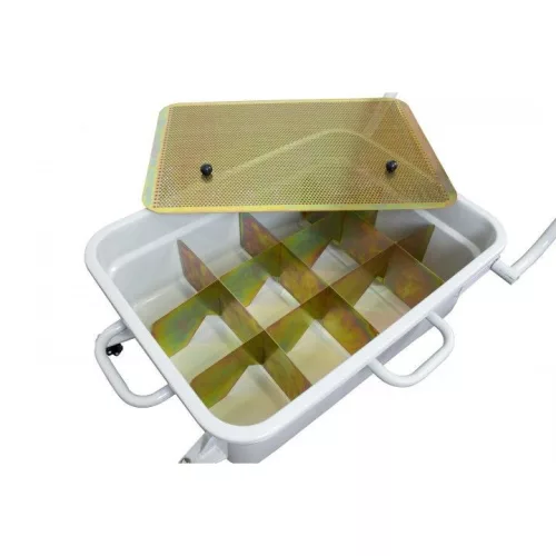 KROFtools nízka zberná nádoba na použitý olej, 65 l (9725)