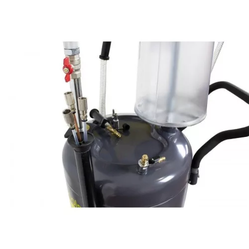 KROFtools vákuové zariadenie na odsávanie oleja s odmernou nádobou a 90 l nádržou (9730)