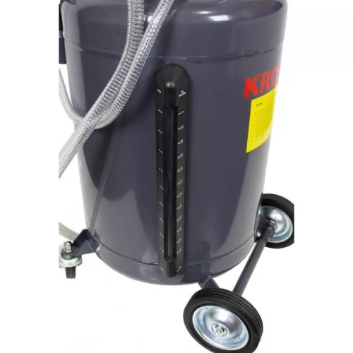 KROFtools vákuové zariadenie na odsávanie oleja s odmernou nádobou a 90 l nádržou (9730)