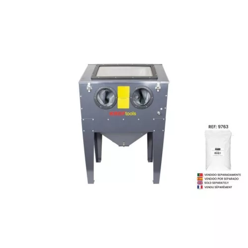 KROFtools pieskovacia kabína, 220 l (9760)