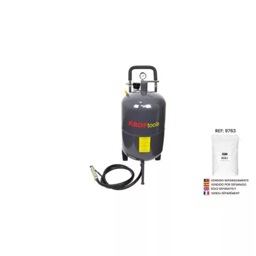 KROFtools mobilné pieskovacie zariadenie, 80 l (9761)
