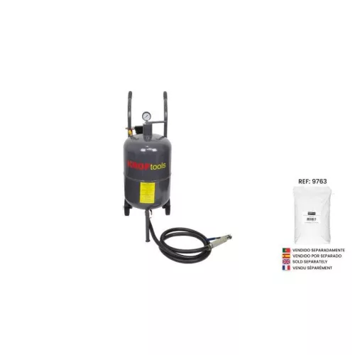 KROFtools mobilné pieskovacie zariadenie, 40 l (9762)