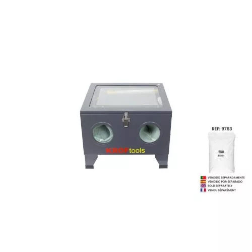 KROFtools pieskovacia kabína, 90 l (9765)