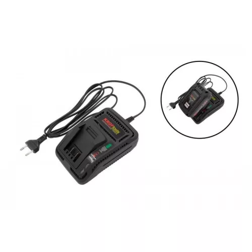 KROFtools akumulátorový rázový uťahovač 1/2", 400 Nm a uhlová brúska 18 V, 115 mm, 4 Ah akumulátor s nabíjačkou