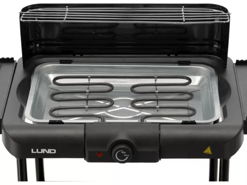LUND Elektrický stojanový gril 2000 W – 36 × 22,5 cm (67423)