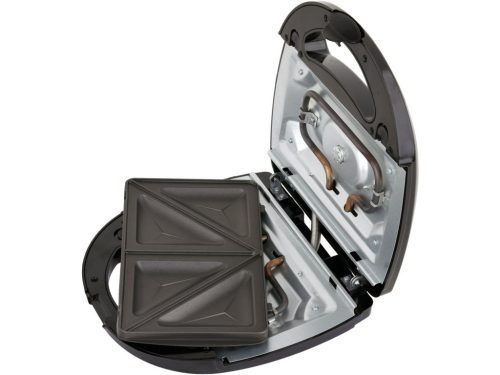 LUND 3v1 sendvičovač – 760 W | Toast, gril, vafle | Nerez + non-stick povrch (67525)