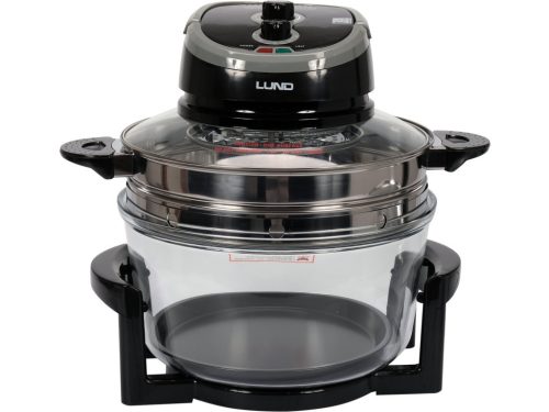 LUND Multifunkčný halogénový varný hrniec  17L ČIERNA, 9 PRÍSL (67642)