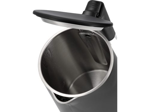 LUND Rýchlovarná kanvica LUND GRF 1,5 l – čierna, nerezová, s dvojitou stenou (68206)