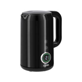   LUND Elektrická kanvica 1,7 l, s reguláciou teploty, čierna   (68219)