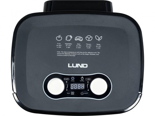 LUND DSušička potravín – 5 chrómovaných podnosov, 300 W (68280)